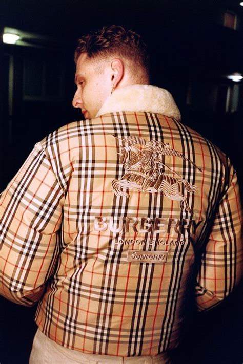 supreme e burberry|burberry x supreme 2022.